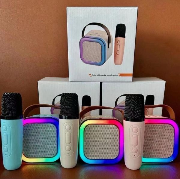 K12 speaker high-end Bluetooth Audio Small Home Ktv karaoke microphone professional children’s singing Bluetooth speaker