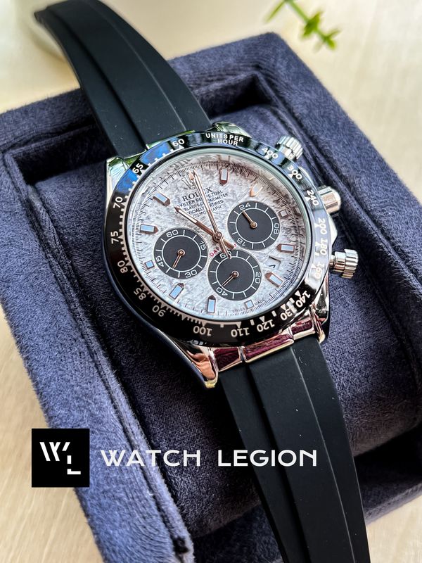 ROLEX DAYTONA METEORITE DIAL SILVER