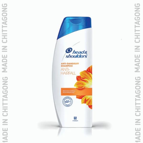 Head & Shoulders Anti-Hairfall Anti-Dandruff Shampoo for Women and Men (340ml)