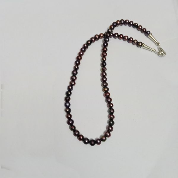 pearl one layer necklace for women