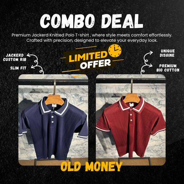 Premium Old Money Polo 2 Pieces Combo 22