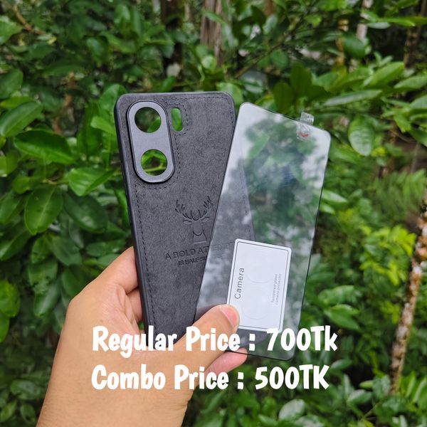 IQOO Neo9 combo Fabric cover+screen protector+camera protector