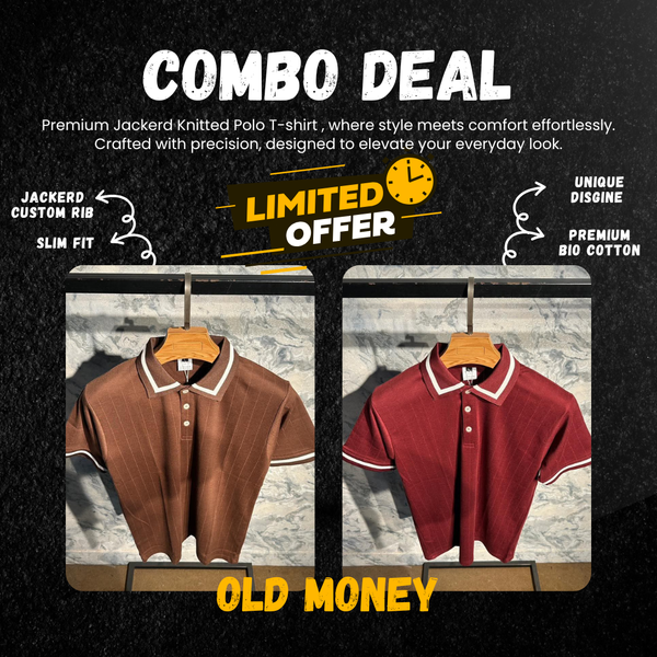 Premium Old Money Polo 2 Pieces Combo 25
