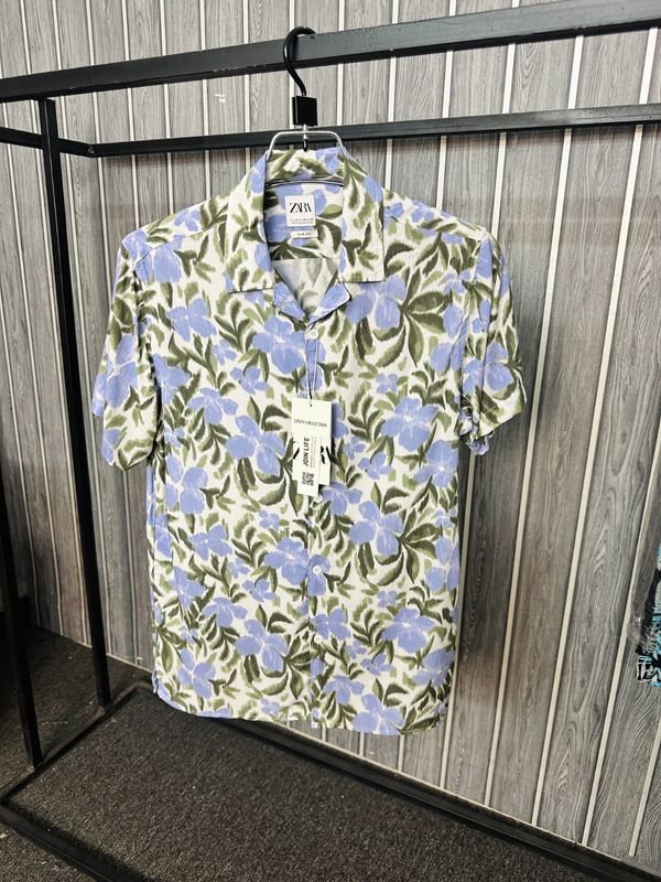 CUBAN SHORT SLEEVE SHIRT (Lilen)