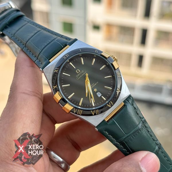 Omega Constellation | Vintage Vibe | Green Belt