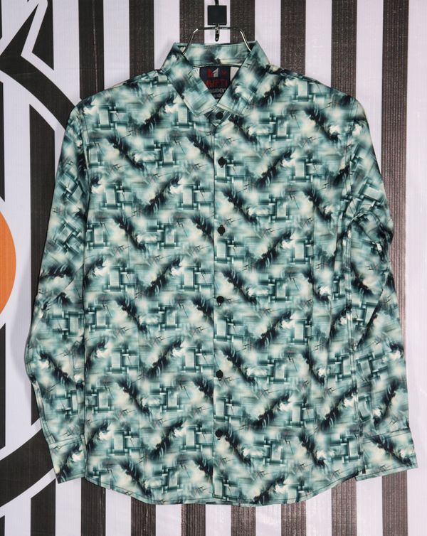 magnet print shirt