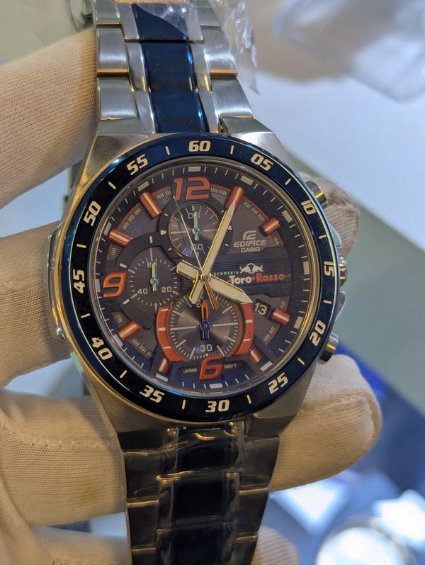 Casio Edifice TORO ROSSO EFR-564TR AAA Blue Silver