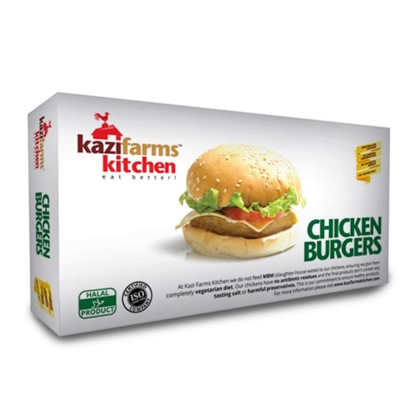 Kazi farms - Chicken Burgers - 200g
