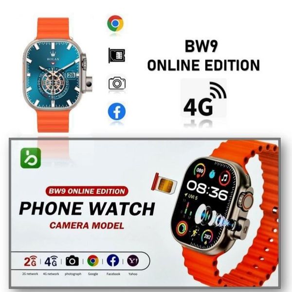 đĨBW 9 pro online edition SIM supported 4G SmartwatchđĨ