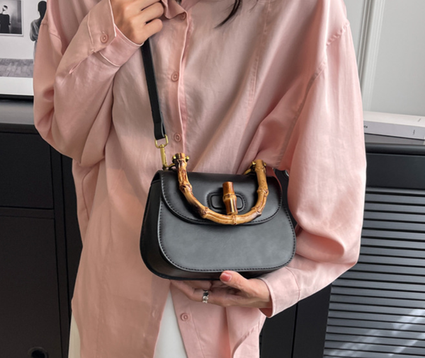 Premium Casual Bamboo Handel Bag
