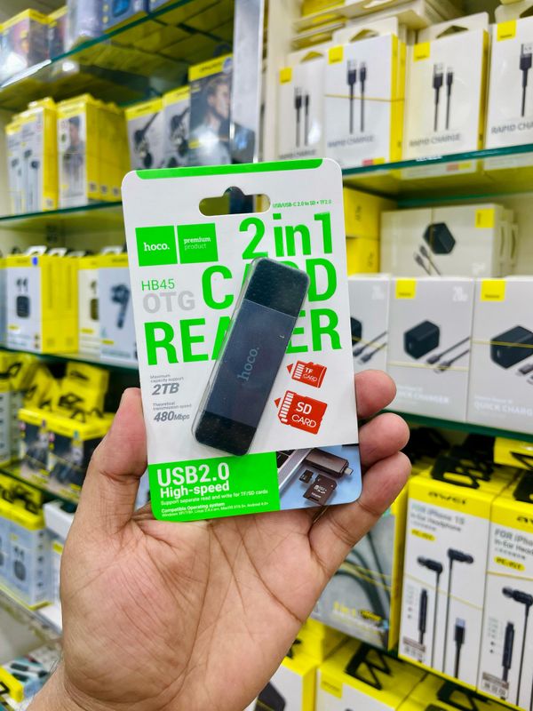 Hoco HB45 OTG 2 in 1 Card Reader