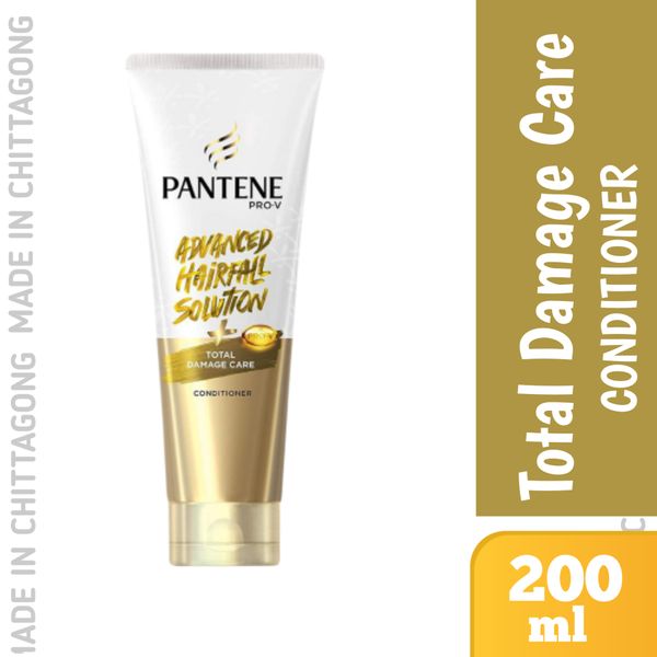 Pantene Advanced Hair Fall Solution Anti - Hair Fall Total Damage Care Conditioner for Women 200 ML