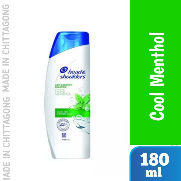 Head & Shoulders Cool Menthol Anti Dandruff Shampoo180 ml
