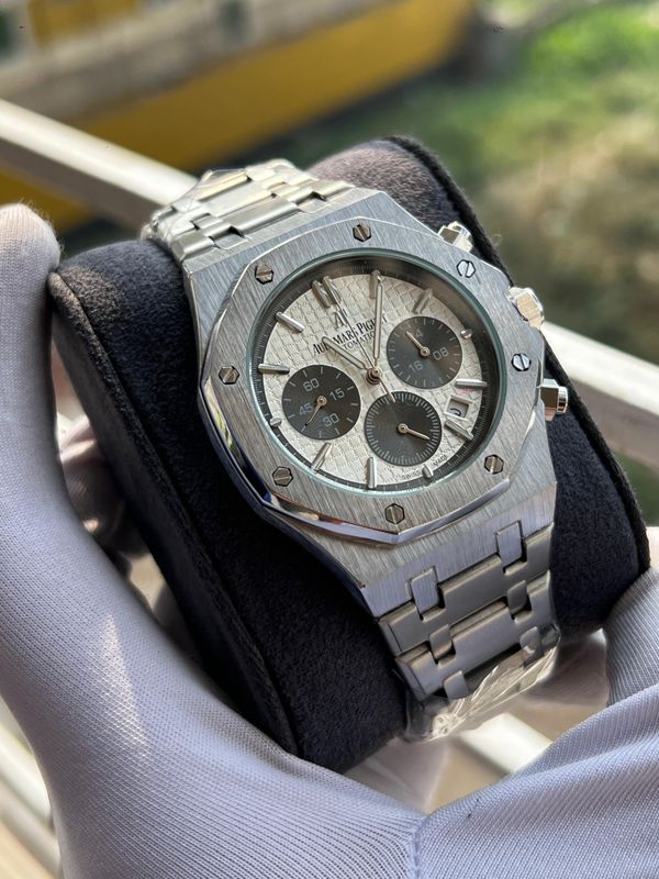 AP Chrono Panda Dial Silver Ch