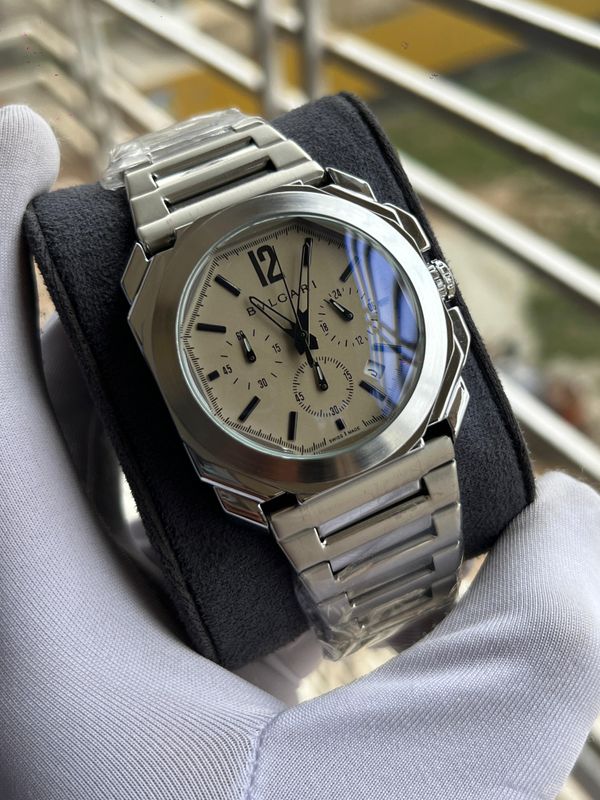 Bvlgari Chain Grey Dial