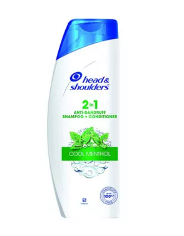 Head & Shoulders 2 in 1 Cool Menthol Anti Dandruff Shampoo + Conditioner 340 ml