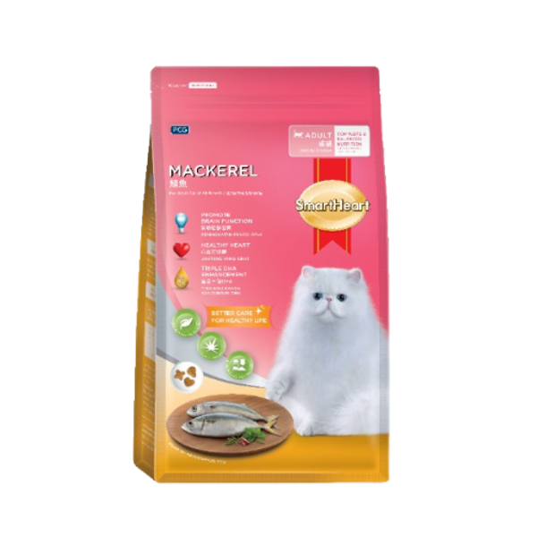 SmartHeart Adult Cat Food Mackerel Flavor