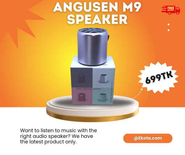 Angusen Shake Wireless Speaker M9 - Bluetooth Speaker - Portable Table
