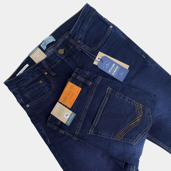 Tom Tailor Men's Deep Blue Jeans
