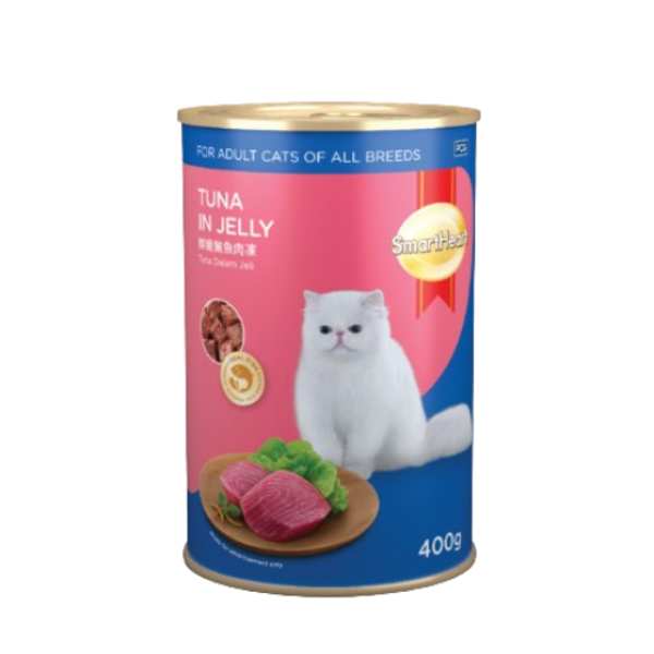 SmartHeart Adult Cat Food Tuna In Jelly (Can)