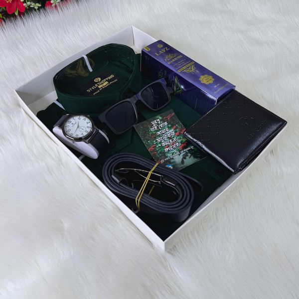 Shirt Combo Green | Full Sleeve 100% High Quality Shirt Oxford cotton fabric