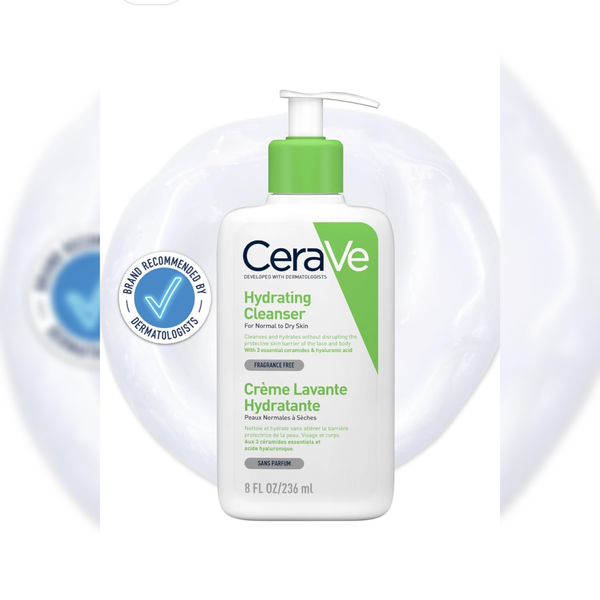 Cerave Hydrating Cleanser For Normal To Dry Skin - 236ml