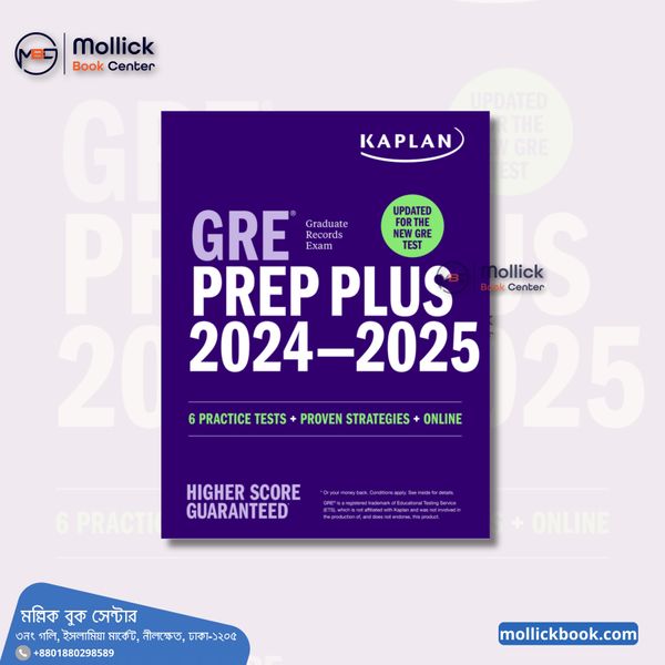 Kaplan GRE Prep Plus 2024-2025