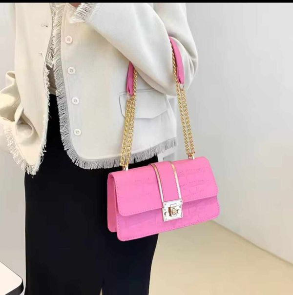 Elegant women shoulder bag Metarial : genuine lather Color : Brown /white/pink