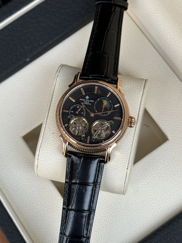 PATEK PHILIPPE DOUBLE TOURBILLON - Black Dial