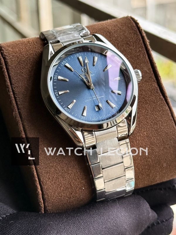 OMEGA AQUA TERRA SHADES BLUE AUTO