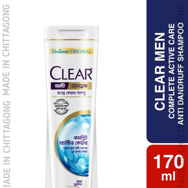 Clear Shampoo Complete Active Care Anti Dandruff 170ml
