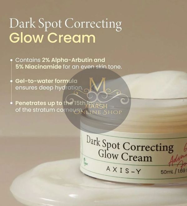 đđ°Axis-Y Dark Spot Correcting Glow Cream(50ml) - Image 6