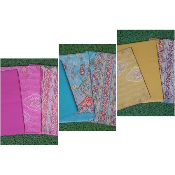 Unstitched salwar kameez (3 Piece)