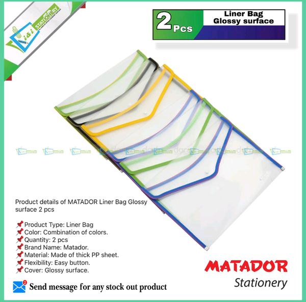 MATADOR Liner Bag Glossy surface 2 pcs