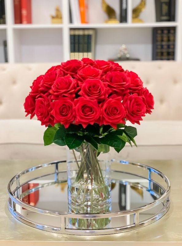Artificial rose flower FREE Gift with purchase