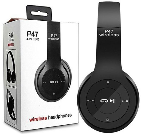 P47 Wireless Headphone with FM Radio