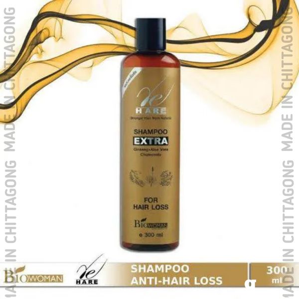 Bio Woman Ve Hare Extra Hair Loss Shampoo 300 ml - (Thailand)