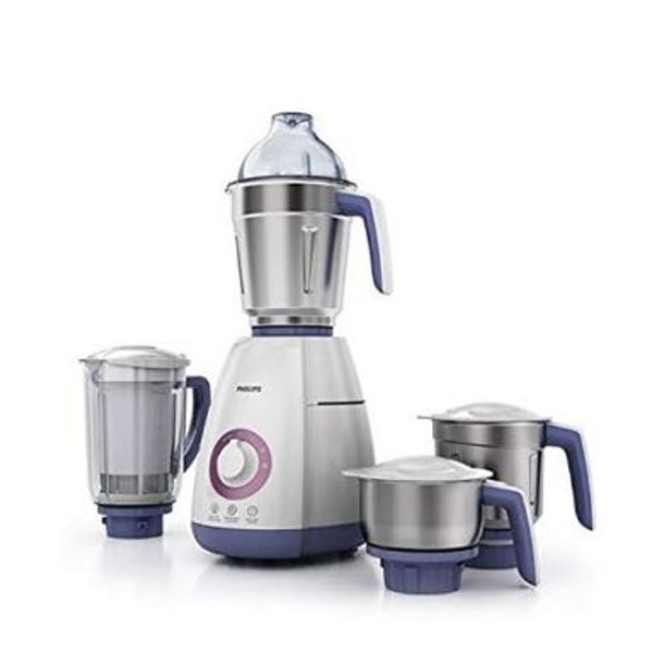 Philips Viva Collection HL7701/00 Mixer Grinder, 750 Watts (4 Jars)