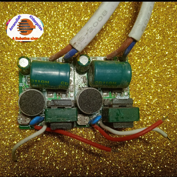 LED DRIVER CIRCUIT WITH DAY NIGHT & CLAP SYSTEM.
