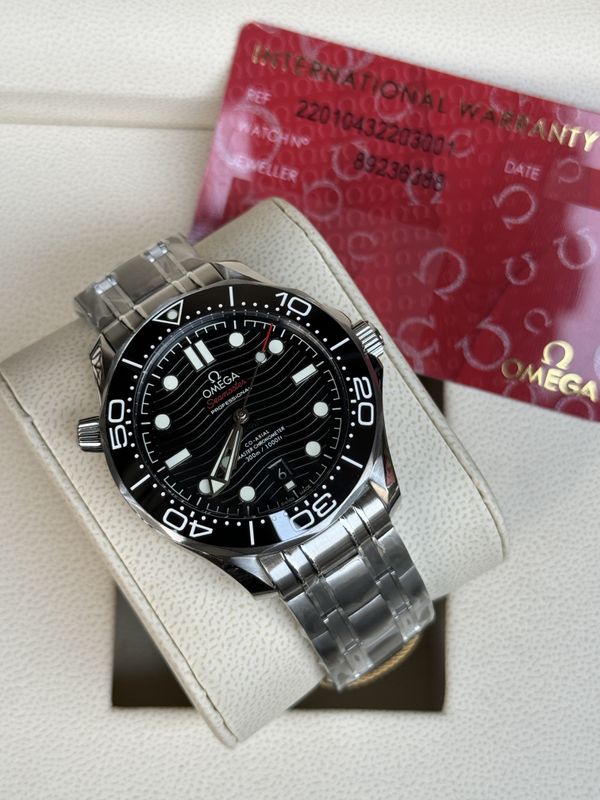 OMEGA SEAMASTER DIVER 300M -Black Dial