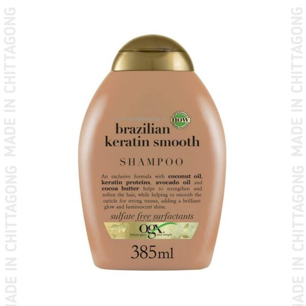 Ogx Ever Straightening+ Brazilian Keratin Smooth Shampoo 385ml