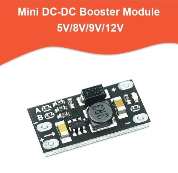 Mini Boost Converter 3.7V to 5V/ 8V/ 9V