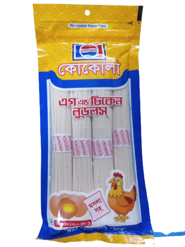 কোকোলা এগ এন্ড চিকেন নুডলস ৩০০ গ্রাম
