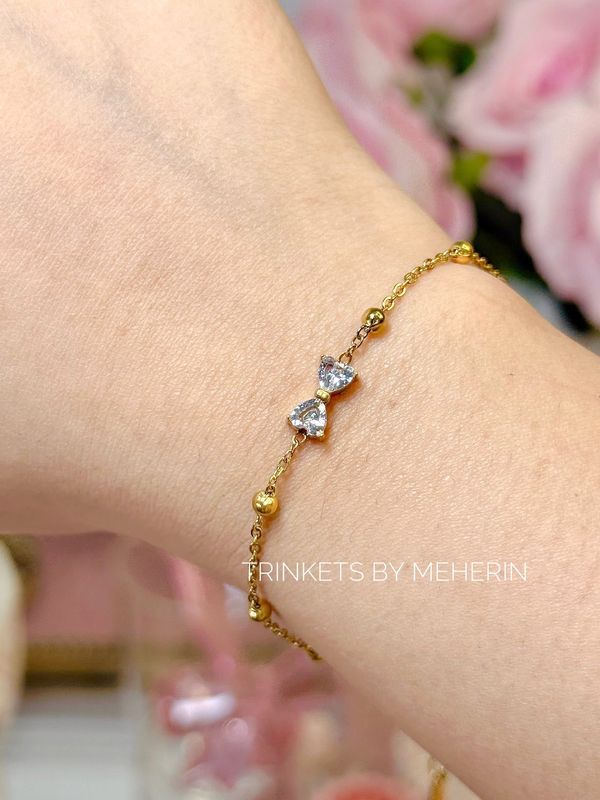 Bow stone bracelet (BESTSELLER)
