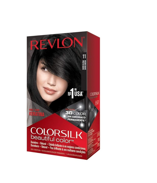 Revlon Colorsilk Beautiful Hair Color - 11 Soft Black