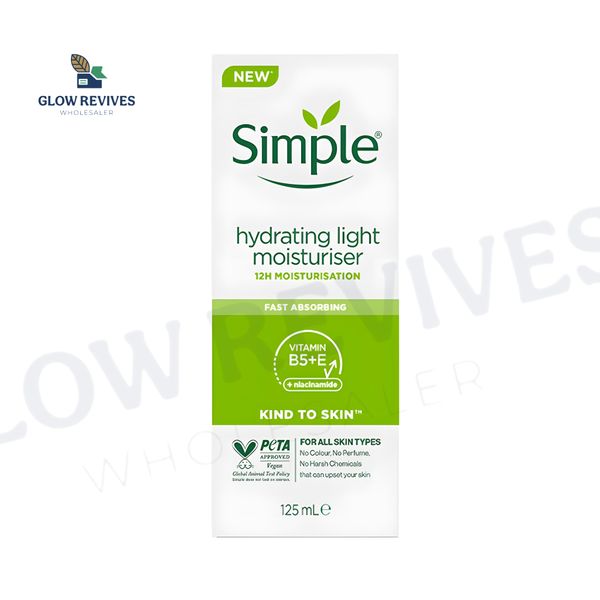 Simple Kind To Skin Hydrating Light Moisturiser - 125ml