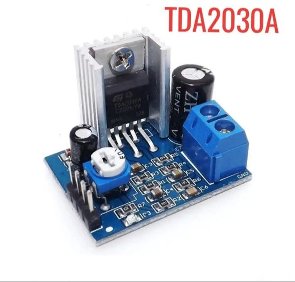 TDA 2030A Mini Amplifier circuit 8V - 12V