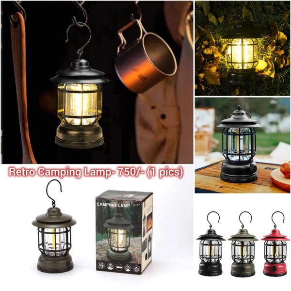 Retro outdoor Campaign lamp
