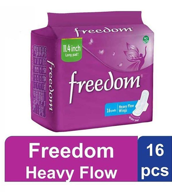 freedom 16 pads Heavy flow wings
