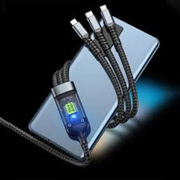 Moxx MDC-3C 3 in 1 200 Watt 100 mm Fast Charging cable